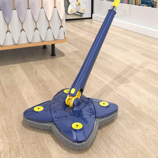Cleaning Mop 360° Rotatable Adjustable Corner Mop [2023 Upgraded] Self Squeezing Wringing Mop Multifunctiona Rotating Mop For Floor Wall Window
